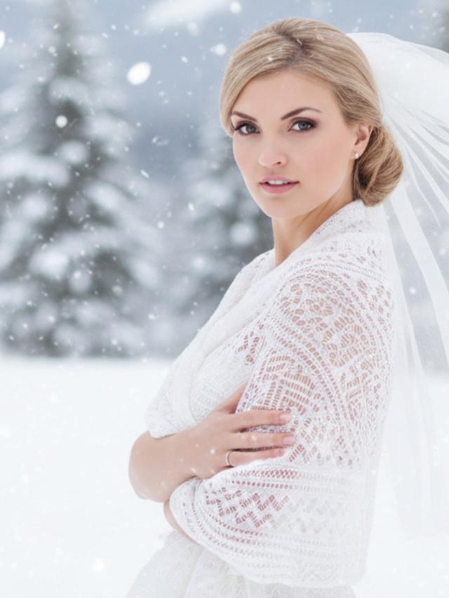 Find det perfekte look til vinterbruden her