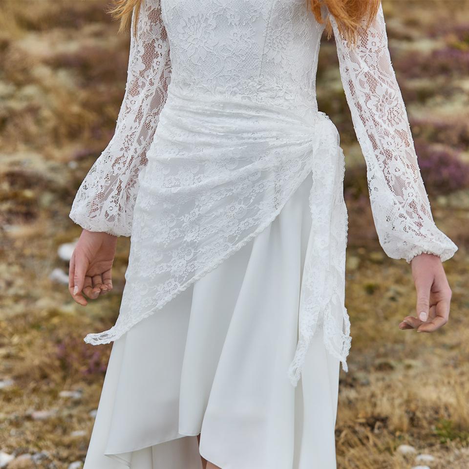 Yndigt blonde sjal fra LILLY