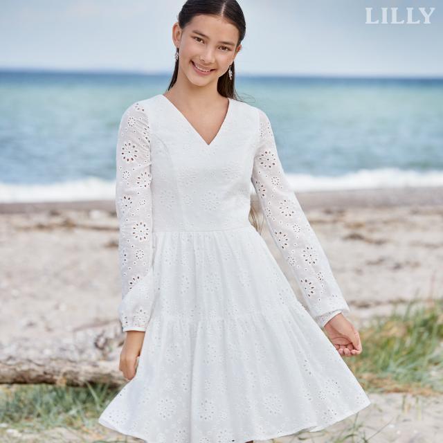 Shop outlet konfirmationskjoler hos Lilly i Åbenrå